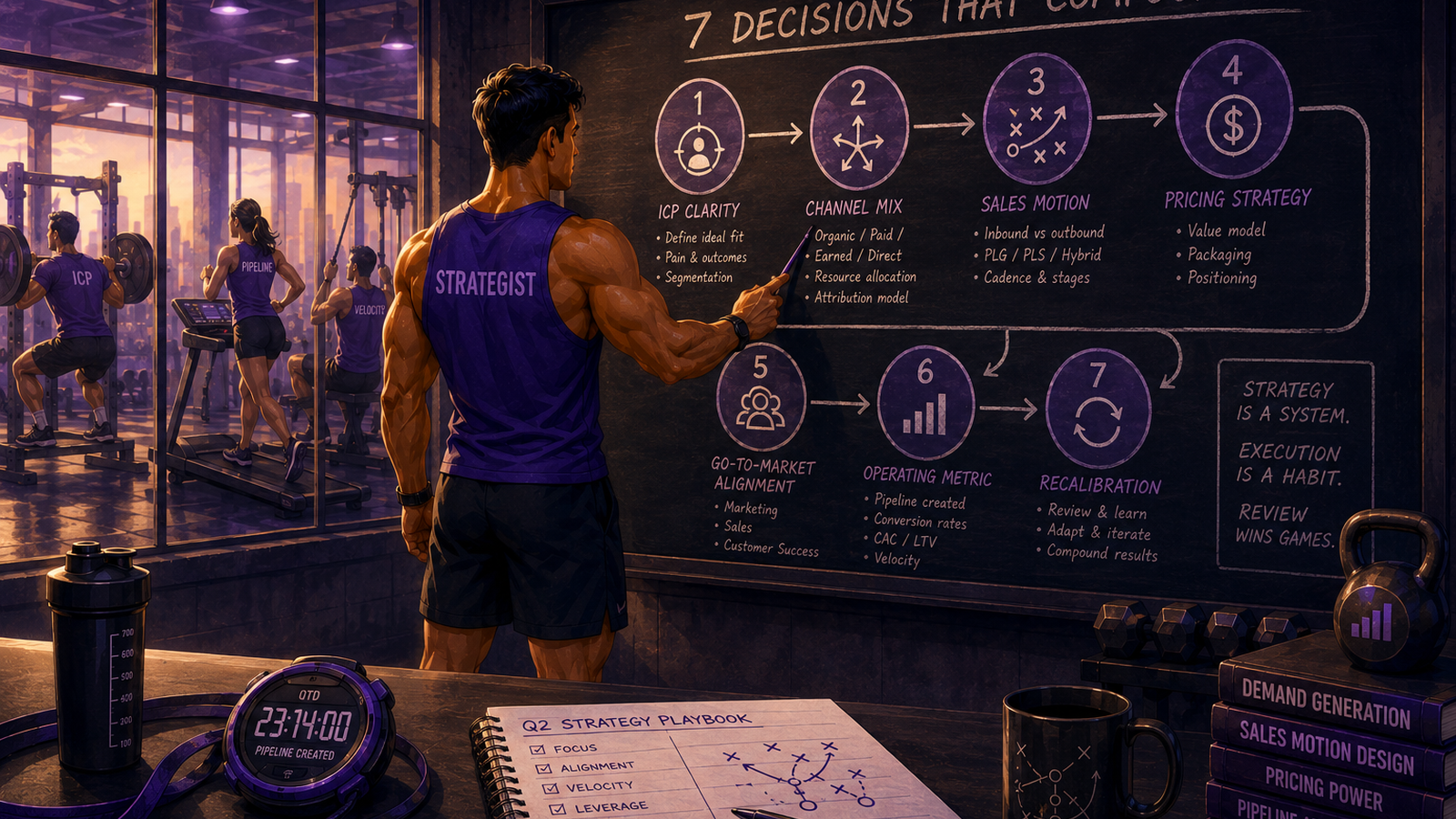 Sales Strategy Consulting: The 7 Decisions That Move B2B Pipeline in 2026